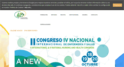 Desktop Screenshot of enfermeriaysalud.es